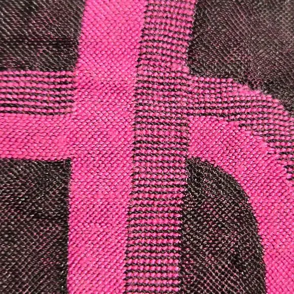 ๐ Lapis Anthropologie EUC Tube Dress Geometric Cityscape Strapless OS purple - Picture 13 of 17